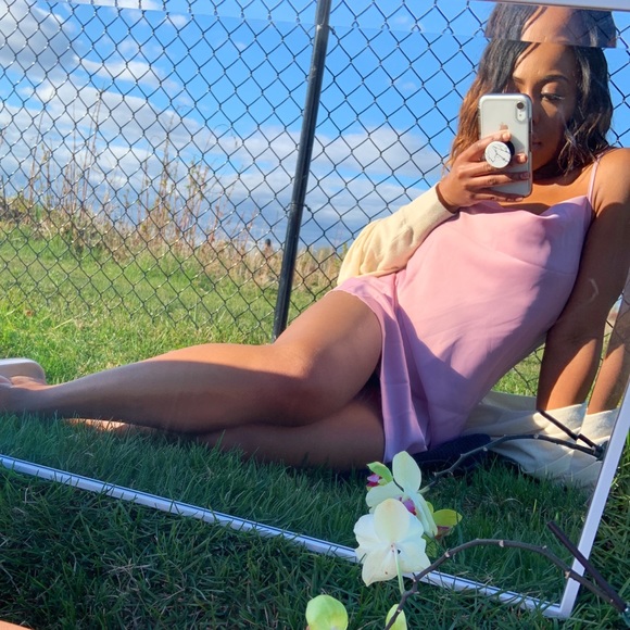 Lavender slip dres - Picture 1 of 5